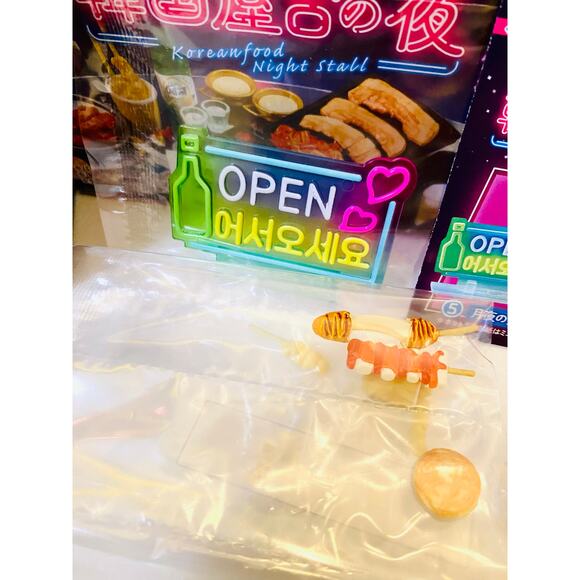 Petit Sample Neon and Romance Korean Food Night Stall Blind Box - Picture 3 of 4